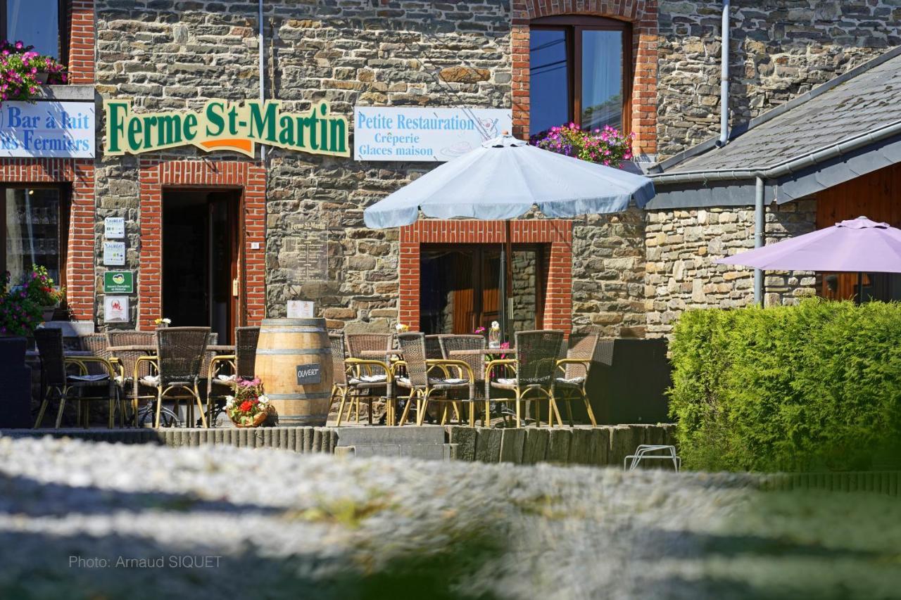 Ferme St Martin Bed and Breakfast Manhay Exteriör bild